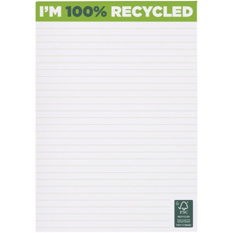 Notatnik Desk-Mate® w formacie A5 z materiałów z recyklingu biały (21281011) Notatnik Desk-Mate® w formacie A5 z materiałów z recyklingu biały (21281011)