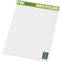 Notatnik Desk-Mate® w formacie A5 z materiałów z recyklingu biały (21281014)
