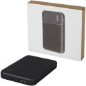 Powerbank o pojemności 5000 mAh z tworzywa sztucznego pochodzącego z recyklingu Loop czarny (12420290)