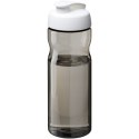 Bidon H2O Active® Base Tritan™ o pojemności 650 ml z klapką ciemnografitowy, biały (21043605)