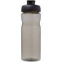 Bidon H2O Active® Base Tritan™ o pojemności 650 ml z klapką ciemnografitowy, czarny (21043600)