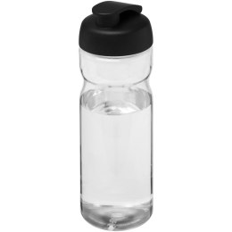 Bidon H2O Active® Base Tritan™ o pojemności 650 ml z klapką przezroczysty bezbarwny, czarny (21043613)