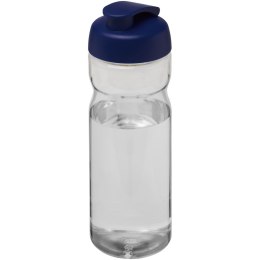 Bidon H2O Active® Base Tritan™ o pojemności 650 ml z klapką przezroczysty bezbarwny, niebieski (21043611)