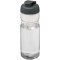 Bidon H2O Active® Base Tritan™ o pojemności 650 ml z klapką przezroczysty bezbarwny, szary (21043617)