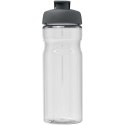 Bidon H2O Active® Base Tritan™ o pojemności 650 ml z klapką przezroczysty bezbarwny, szary (21043617)