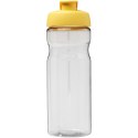 Bidon H2O Active® Base Tritan™ o pojemności 650 ml z klapką przezroczysty bezbarwny, żółty (21043614)