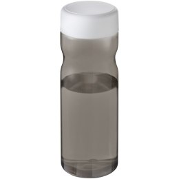 Bidon H2O Active® Base Tritan™ o pojemności 650 ml z zakrętką ciemnografitowy, biały (21043800)