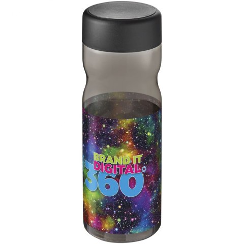 Bidon H2O Active® Base Tritan™ o pojemności 650 ml z zakrętką ciemnografitowy, czarny (21043801) Bidon H2O Active® Base Tritan™ o pojemności 650 ml z zakrętką ciemnografitowy, czarny (21043801)