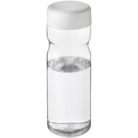 Bidon H2O Active® Base Tritan™ o pojemności 650 ml z zakrętką przezroczysty bezbarwny, biały (21043808)