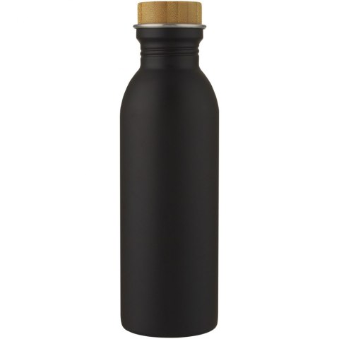 Bidon Kalix o pojemności 650 ml ze stali nierdzewnej czarny (10067790) Bidon Kalix o pojemności 650 ml ze stali nierdzewnej czarny (10067790)