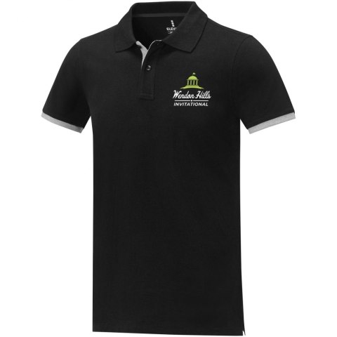 Męska koszulka polo duotone Morgan z krótkim rękawem czarny (38110906) Męska koszulka polo duotone Morgan z krótkim rękawem czarny (38110906)