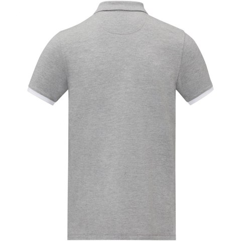 Męska koszulka polo duotone Morgan z krótkim rękawem szary melanż (38110806) Męska koszulka polo duotone Morgan z krótkim rękawem szary melanż (38110806)