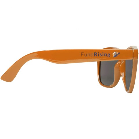 Okulary przeciwsłoneczne z plastiku PET z recyklingu Sun Ray pomarańczowy (12700431) Okulary przeciwsłoneczne z plastiku PET z recyklingu Sun Ray pomarańczowy (12700431)