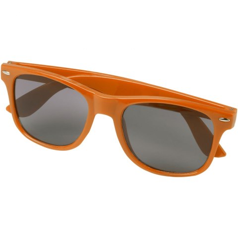 Okulary przeciwsłoneczne z plastiku PET z recyklingu Sun Ray pomarańczowy (12700431) Okulary przeciwsłoneczne z plastiku PET z recyklingu Sun Ray pomarańczowy (12700431)