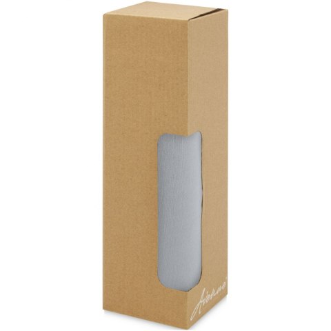 Szklana butelka Thor o pojemności 660 ml z neoprenowym pokrowcem szary (10069682) Szklana butelka Thor o pojemności 660 ml z neoprenowym pokrowcem szary (10069682)