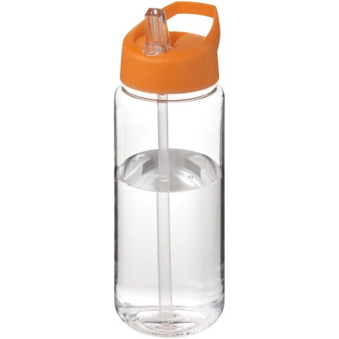 Bidon H2O Active® Octave Tritan™ o pojemności 600 ml z dzióbkiem przezroczysty bezbarwny, pomarańczowy (21044611)