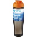 H2O Active® Eco Tempo 700 ml bidon z klapką pomarańczowy, ciemnografitowy (21044831)