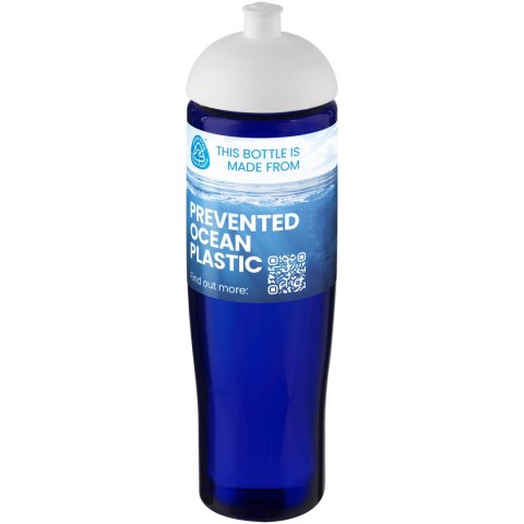H2O Active® Eco Tempo 700 ml bidon z kopułową pokrywką biały, niebieski (21045103) H2O Active® Eco Tempo 700 ml bidon z kopułową pokrywką biały, niebieski (21045103)