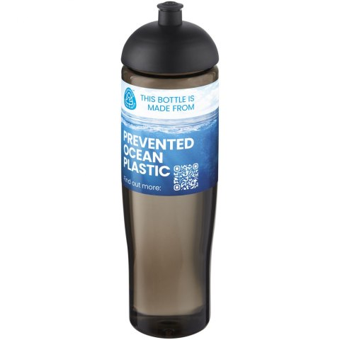 H2O Active® Eco Tempo 700 ml bidon z kopułową pokrywką czarny, ciemnografitowy (21045190) H2O Active® Eco Tempo 700 ml bidon z kopułową pokrywką czarny, ciemnografitowy (21045190)