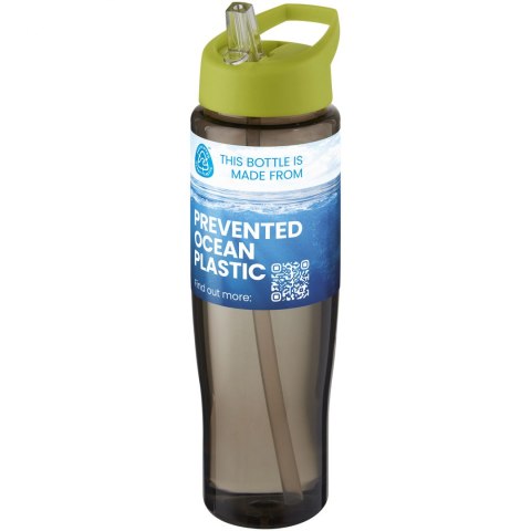 H2O Active® Eco Tempo 700 ml bidon z wyciąganym dzióbkiem limonka, ciemnografitowy (21044963) H2O Active® Eco Tempo 700 ml bidon z wyciąganym dzióbkiem limonka, ciemnografitowy (21044963)