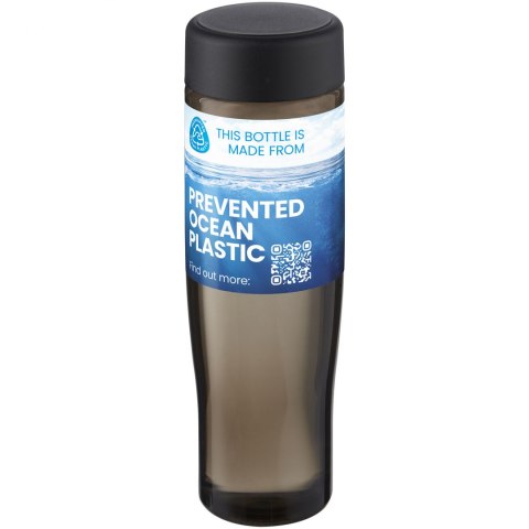 H2O Active® Eco Tempo 700 ml bidon z zakrętką czarny, ciemnografitowy (21045090) H2O Active® Eco Tempo 700 ml bidon z zakrętką czarny, ciemnografitowy (21045090)