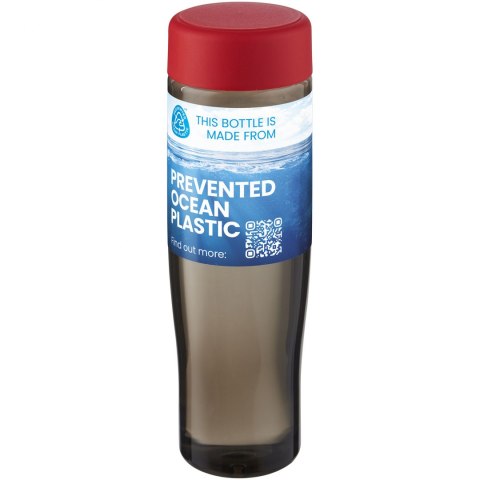 H2O Active® Eco Tempo 700 ml bidon z zakrętką czerwony, ciemnografitowy (21045021) H2O Active® Eco Tempo 700 ml bidon z zakrętką czerwony, ciemnografitowy (21045021)