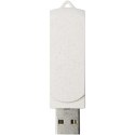 Pamięć USB Rotate wykonana ze słomy pszenicznej o pojemności 4GB beżowy (12374302)