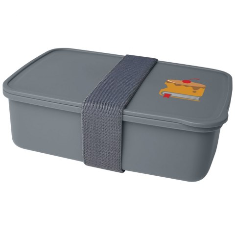Pudełko na lunch Dovi z tworzywa sztucznego pochodzącego z recyklingu szary (11327482) Pudełko na lunch Dovi z tworzywa sztucznego pochodzącego z recyklingu szary (11327482)