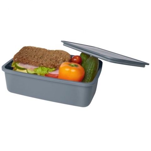 Pudełko na lunch Dovi z tworzywa sztucznego pochodzącego z recyklingu szary (11327491) Pudełko na lunch Dovi z tworzywa sztucznego pochodzącego z recyklingu szary (11327491)