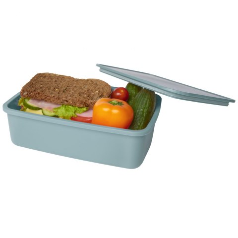 Pudełko na lunch Dovi z tworzywa sztucznego pochodzącego z recyklingu zielony miętowy (11327462) Pudełko na lunch Dovi z tworzywa sztucznego pochodzącego z recyklingu zielony miętowy (11327462)