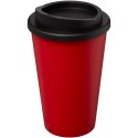 Americano® 350 ml kubek termoizolowany czarny, czerwony (22000197)