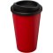 Americano® 350 ml kubek termoizolowany czarny, czerwony (22000197)