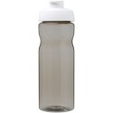 H2O Active® Eco Base 650 ml bidon sportowy z odchylaną pokrywką biały, ciemnografitowy (22010001)