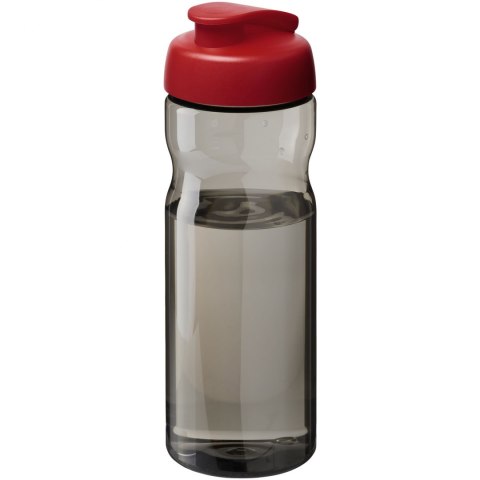 H2O Active® Eco Base 650 ml bidon sportowy z odchylaną pokrywką czerwony, ciemnografitowy (22010021)