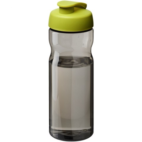 H2O Active® Eco Base 650 ml bidon sportowy z odchylaną pokrywką limonka, ciemnografitowy (22010063)