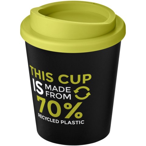 Kubek Americano® Espresso Eco z recyklingu o pojemności 250 ml czarny, limonka (21045404) Kubek Americano® Espresso Eco z recyklingu o pojemności 250 ml czarny, limonka (21045404)