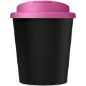 Kubek Americano® Espresso Eco z recyklingu o pojemności 250 ml z pokrywą odporną na zalanie czarny, magenta (21045510)