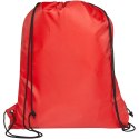 Adventure termoizolowana torba ściągana sznurkiem o pojemności 9 l z materiału z recyklingu z certyfikatem GRS czerwony (1206472