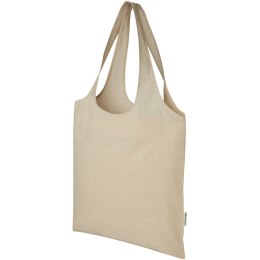 Pheebs modna torba na zakupy o pojemności 7 l z bawełny z recyklingu o gramaturze 150 g/m² naturalny melanż (12064106)