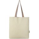 Rainbow torba na zakupy o pojemności 5 l z bawełny z recyklingu o gramaturze 180 g/m² piasek pustyni (12064206)