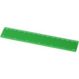 Refari linijka z tworzywa sztucznego pochodzącego z recyklingu o długości 15 cm zielony (21046761)