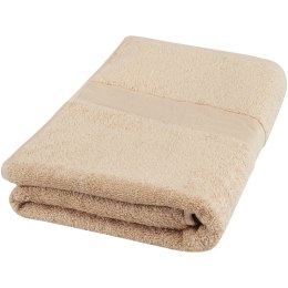 Amelia bawełniany ręcznik kąpielowy o gramaturze 450 g/m² i wymiarach 70 x 140 cm beżowy (11700202)