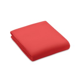 Koc z polaru RPET 130gr/m² czerwony (MO6805-05)