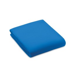 Koc z polaru RPET 130gr/m² niebieski (MO6805-37)