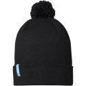 Olivine czapka typu beanie z ponownie przetworzonego GRS czarny (37531900)