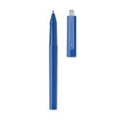 Pióro RPET z niebieskim żelem granatowy (MO6759-04)