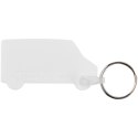 Tait łańcuch do kluczy z recyklingu w kształcie furgonu biały (21047401)
