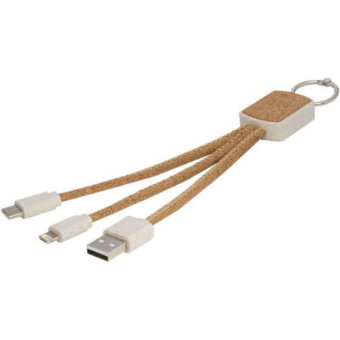 Bates słoma pszeniczna i korek, kabel do ładowarki 3 w 1 piasek pustyni (12429406)