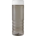 H2O Active® Eco Treble 750 ml screw cap water bottle ciemnografitowy, biały (21048101)