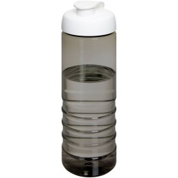 H2O Active® Eco Treble bidon z otwieraną pokrywką o pojemności 750 ml ciemnografitowy, biały (21047901)